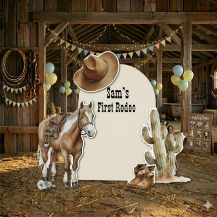 First Birthday Backdrops & Cutouts That Steal Every Photo