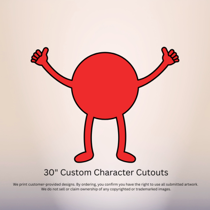 30 inch kids birthday character cutout oxnard