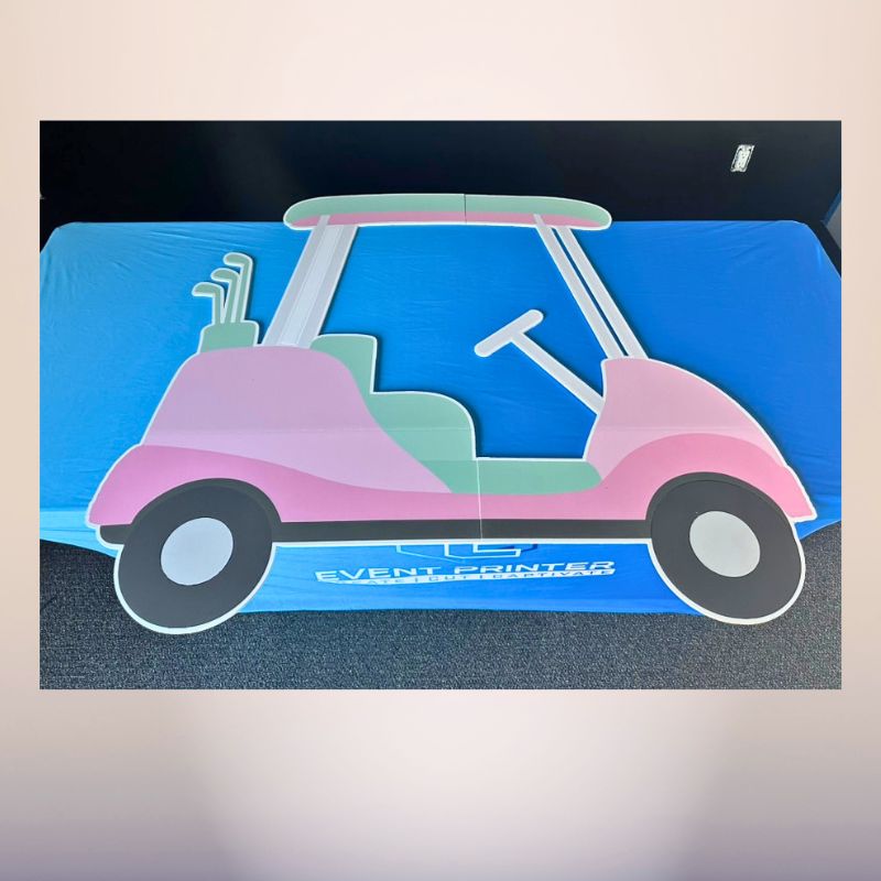 custom lawn mower cutout prop tractor theme party decor Oxnard CA