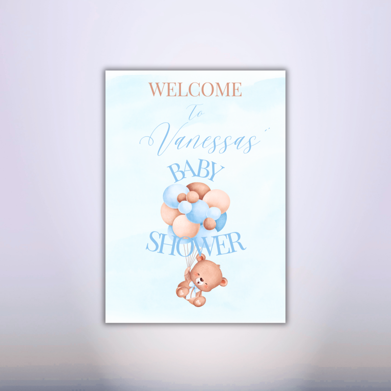 Baby Shower Welcome Sign in Ventura