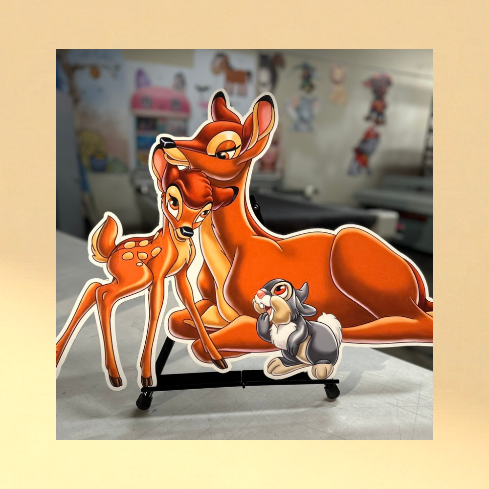 36-inch character cutout